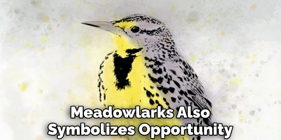 Meadowlarks Also Symbolizes Opportunity
