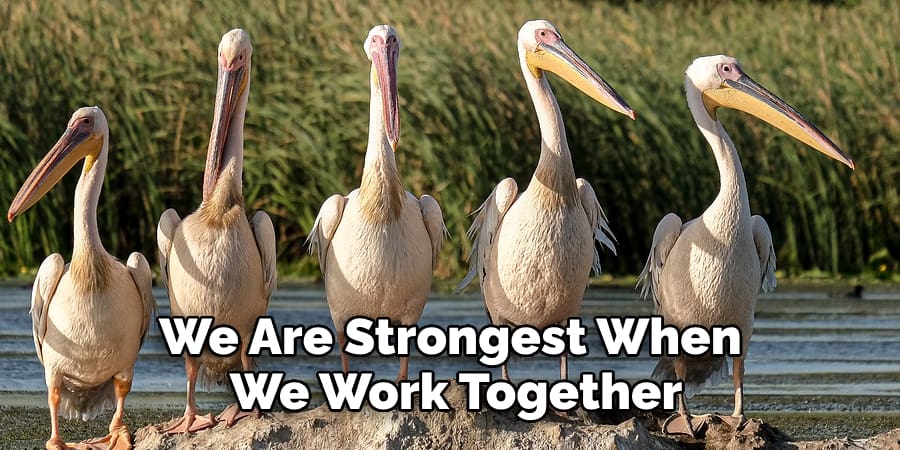 We Are Strongest When We Work Together