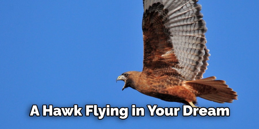 A Hawk Flying in Your Dream