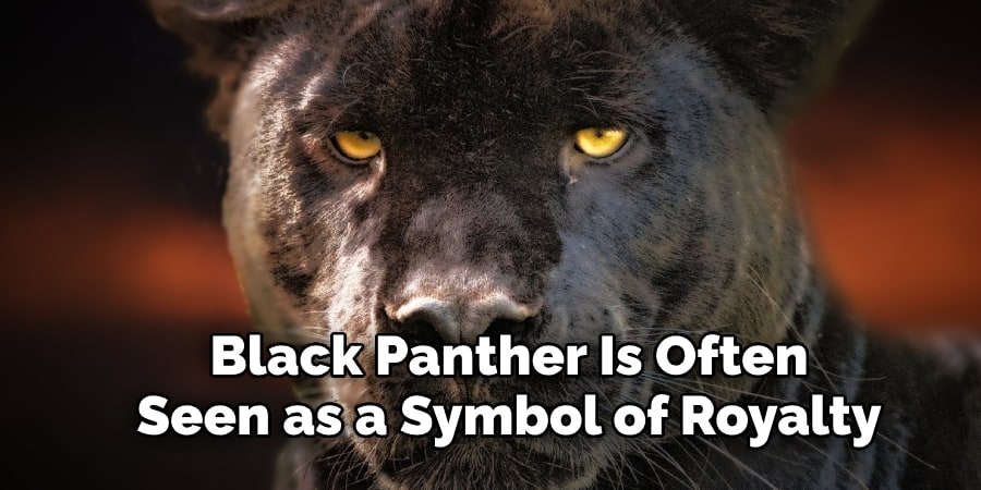 Black Panther Is Often Seen as a Symbol of Royalty