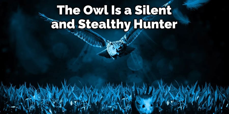 The Owl Is a Silent and Stealthy Hunter