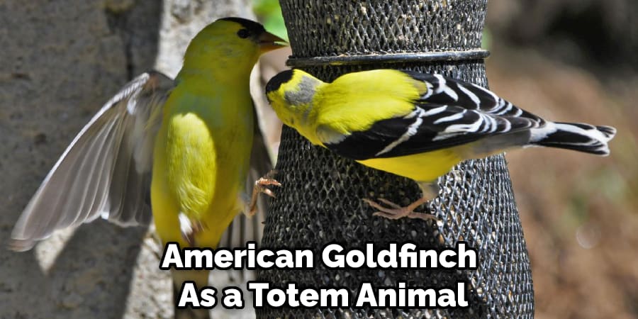 American Goldfinch  As a Totem Animal