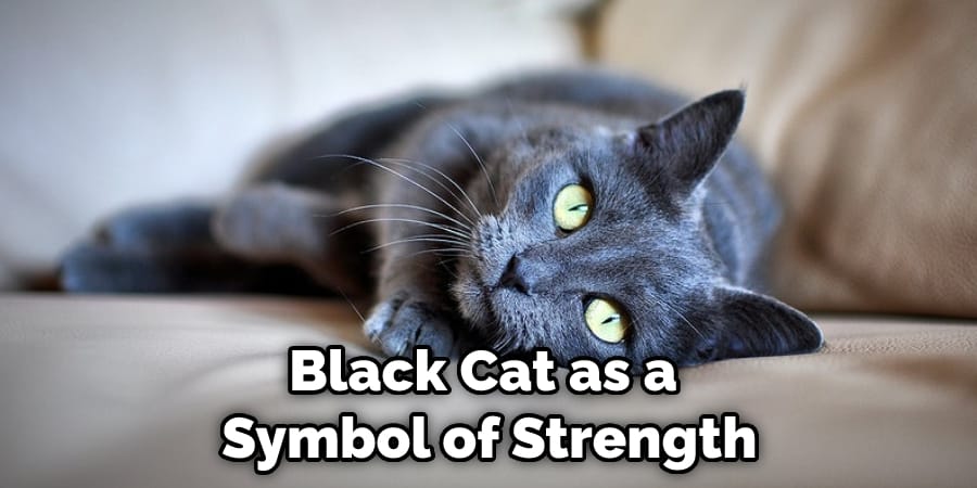 Black Cat as a  Symbol of Strength