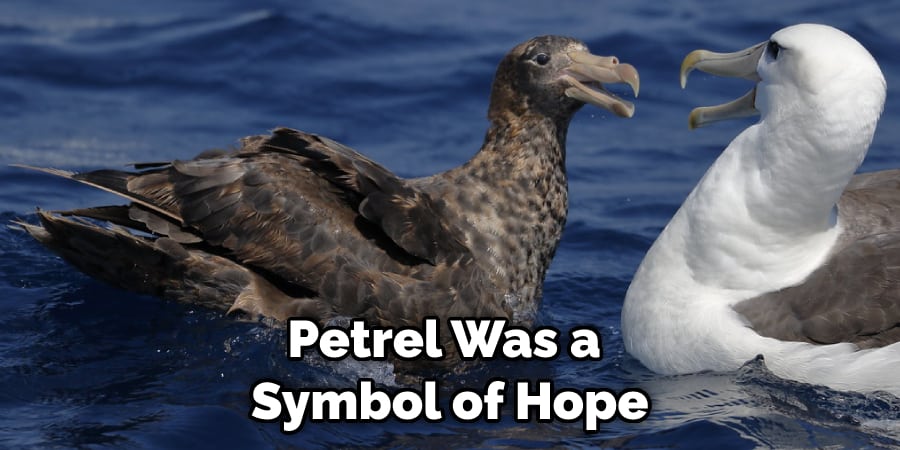Petrel Was a  Symbol of Hope