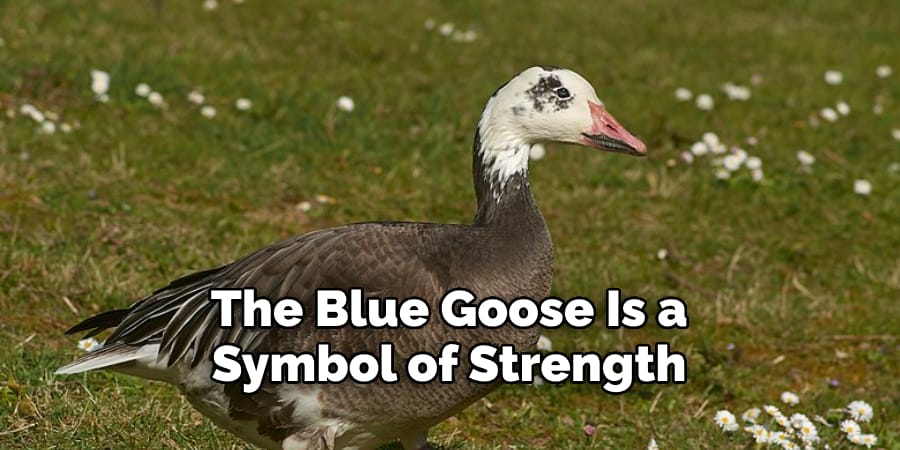 The Blue Goose Is a Symbol of Strength