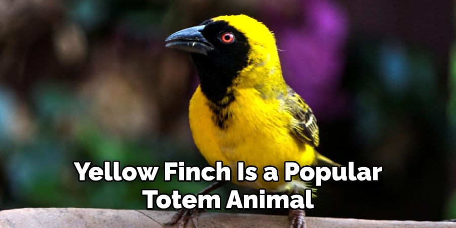 Yellow Finch Is a Popular Totem Animal