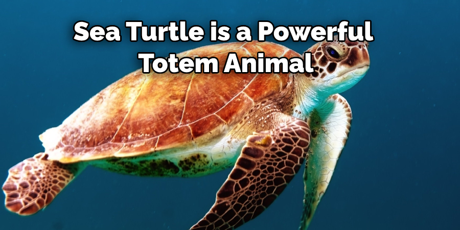 Sea Turtle is a Powerful  Totem Animal