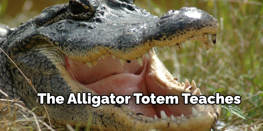 The Alligator Totem Teaches