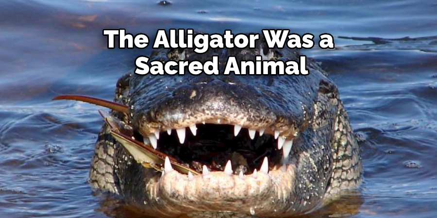 The Alligator Was a  Sacred Animal