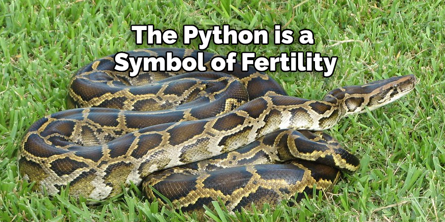 The Python is a  Symbol of Fertility