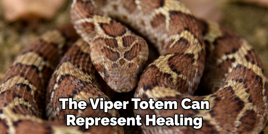 The Viper Totem Can Represent Healing