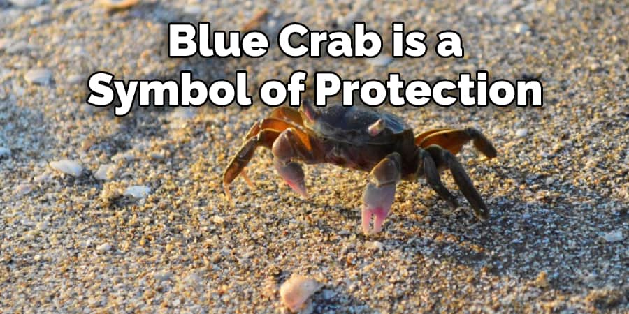 Blue Crab is a Symbol of Protection