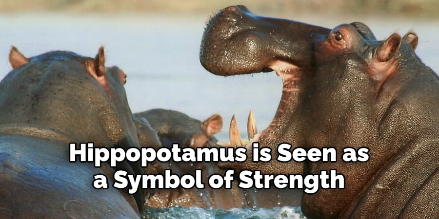 Hippopotamus is Seen as  a Symbol of Strength