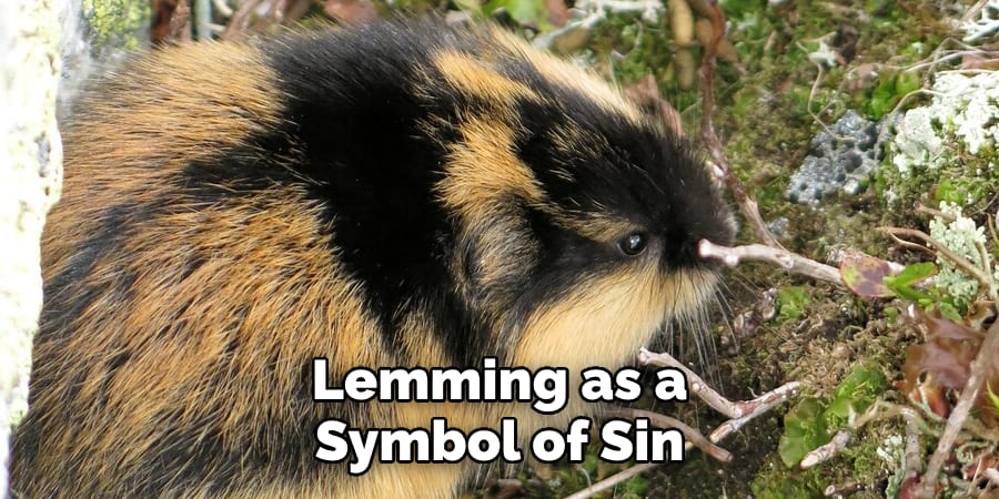 Lemming as a  Symbol of Sin