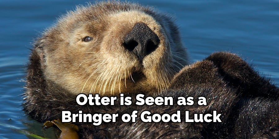 Otter is Seen as a  Bringer of Good Luck