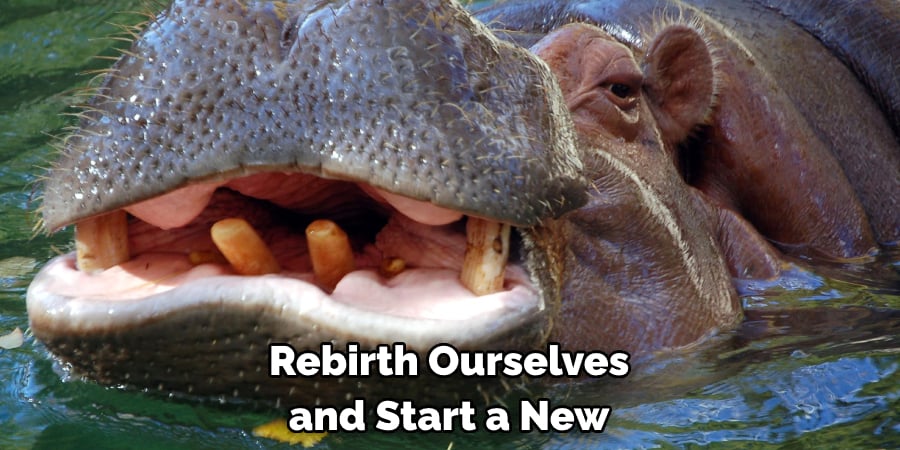 Rebirth Ourselves and Start a New