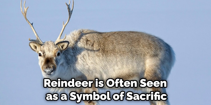 Reindeer is Often Seen as a Symbol of Sacrific