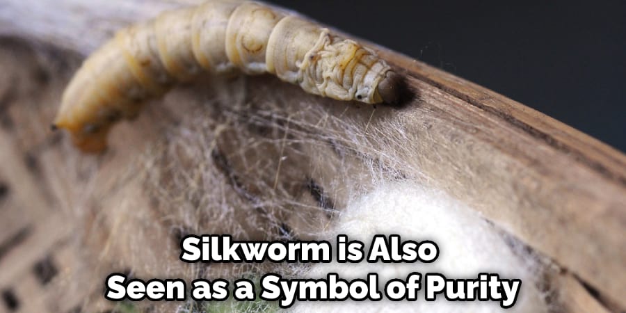 Silkworm is Also Seen as a Symbol of Purity