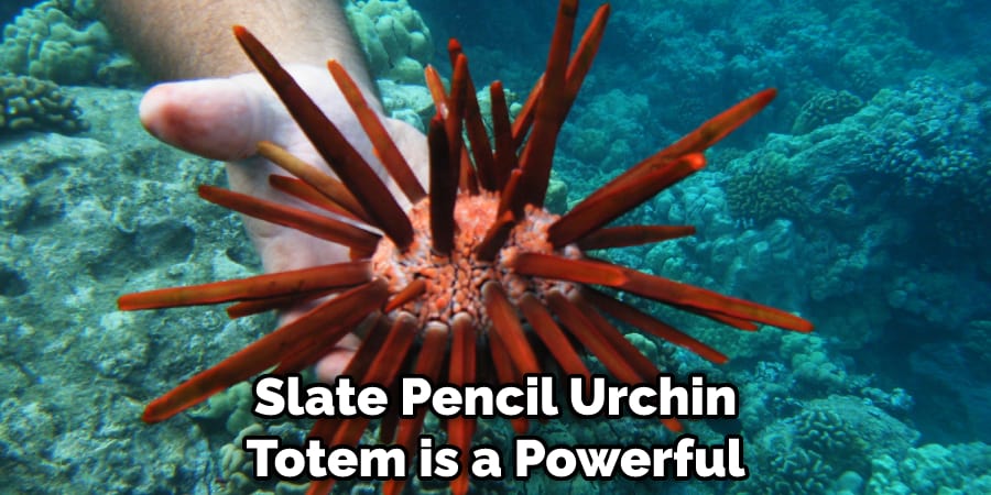 Slate Pencil Urchin Totem is a Powerful