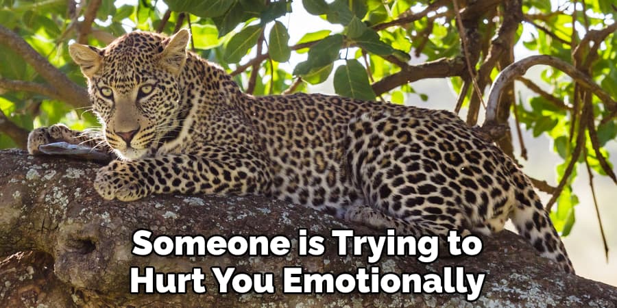 Someone is Trying to Hurt You Emotionally