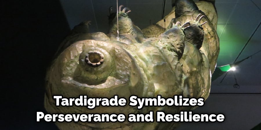 Tardigrade Symbolizes Perseverance and Resilience