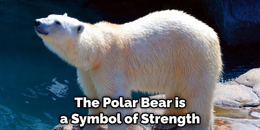polar bear is a symbol of strength