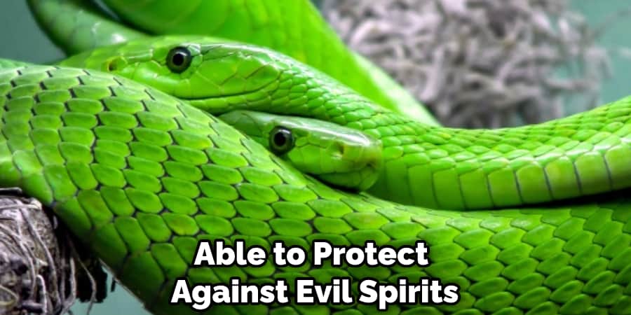 Able to Protect Against Evil Spirits