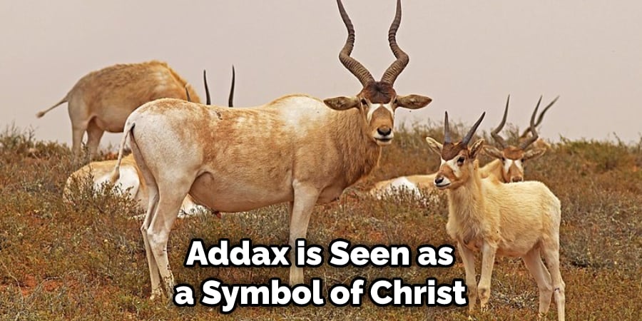  Addax is Seen as a Symbol of Christ