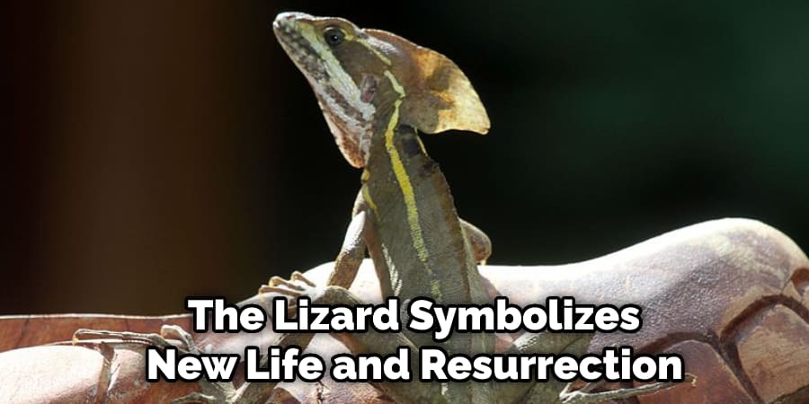  The Lizard Symbolizes  New Life and Resurrection