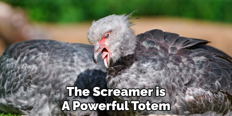 The Screamer is A Powerful Totem