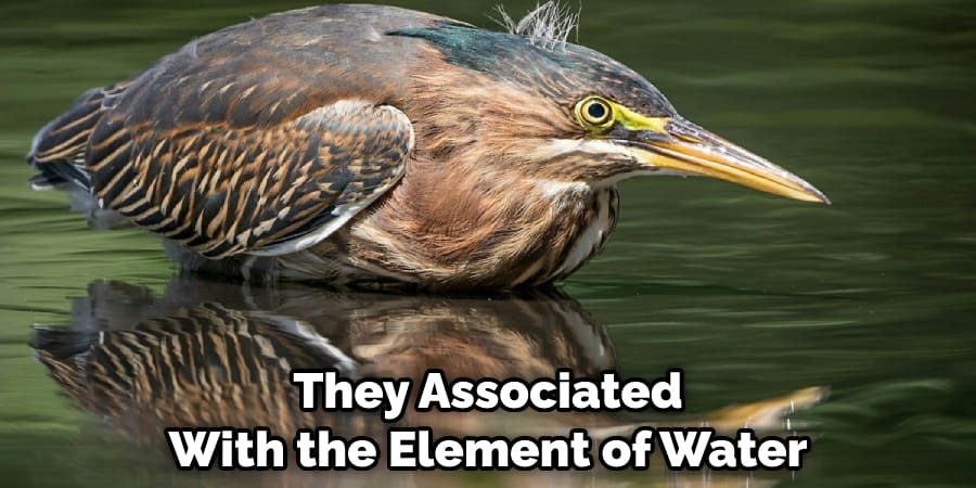 They Associated With the Element of Water