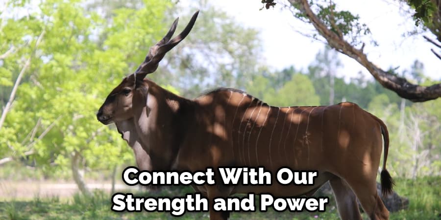 Connect With Our Strength and Power