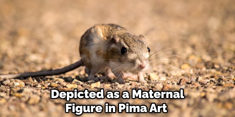Depicted as a Maternal Figure in Pima Art 
