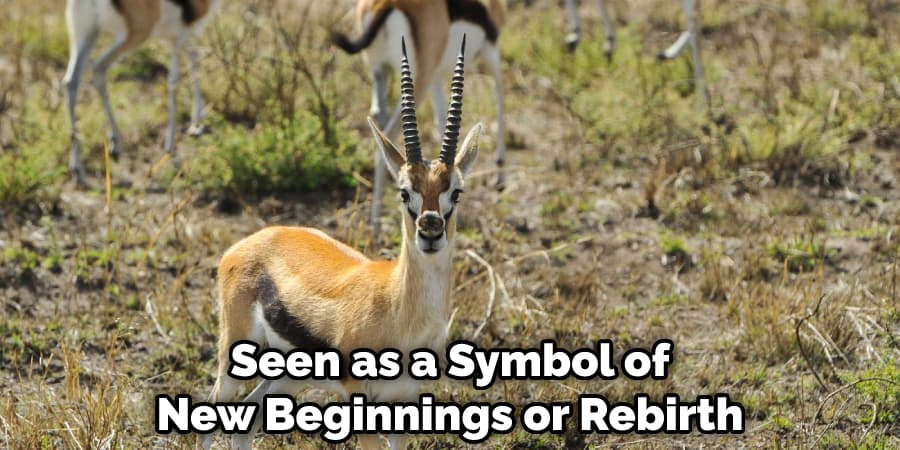 seen as a symbol of new beginnings or rebirth