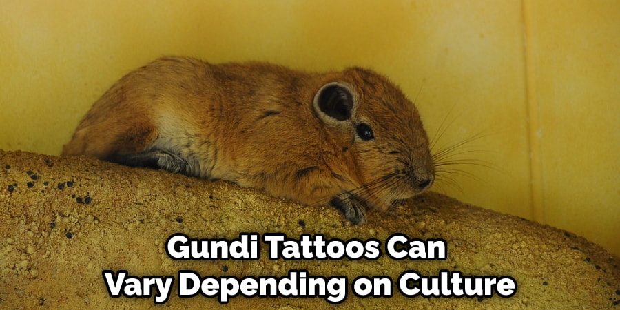 Gundi Tattoos Can Vary Depending on Culture