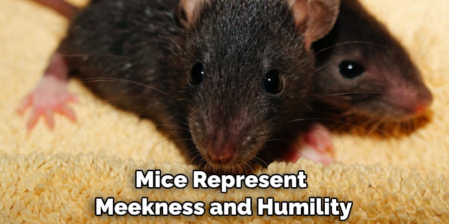 Mice Represent Meekness and Humility