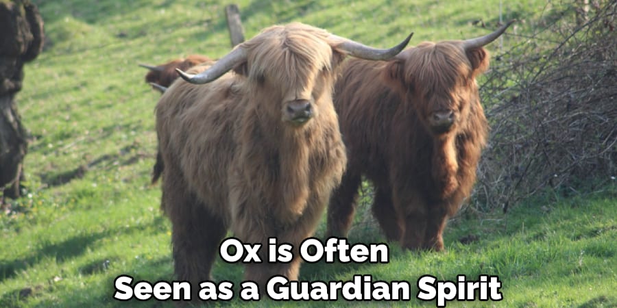 Ox is Often Seen as a Guardian Spirit