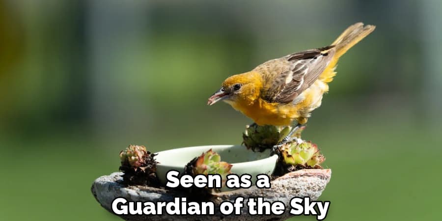 Seen as a Guardian of the Sky