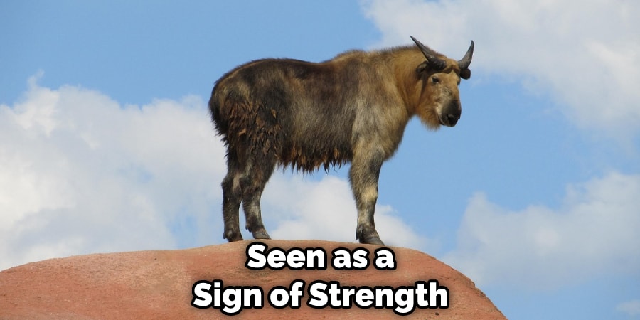 Seen as a Sign of Strength