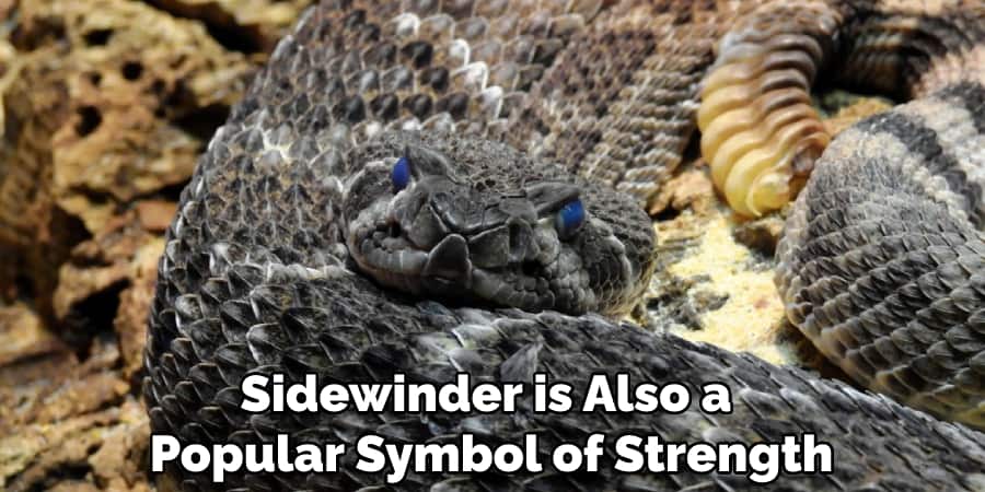 Sidewinder is Also a Popular Symbol of Strength