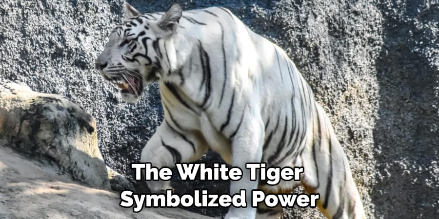 The White Tiger Symbolized Power