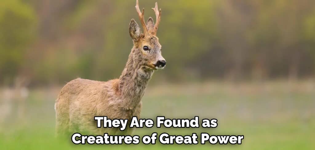 They Are Found as Creatures of Great Power
